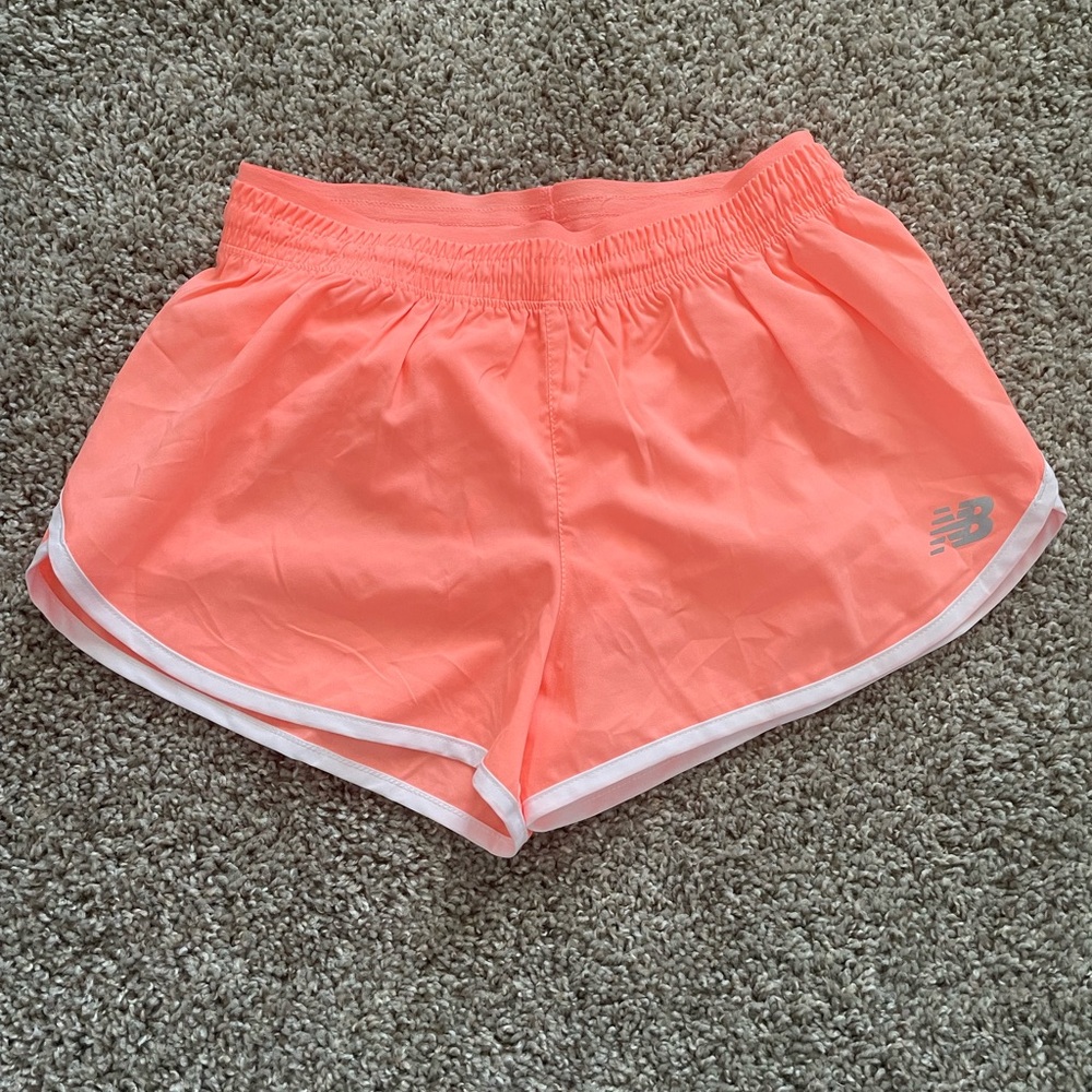New Balance Running Shorts in Creamsicle size XS